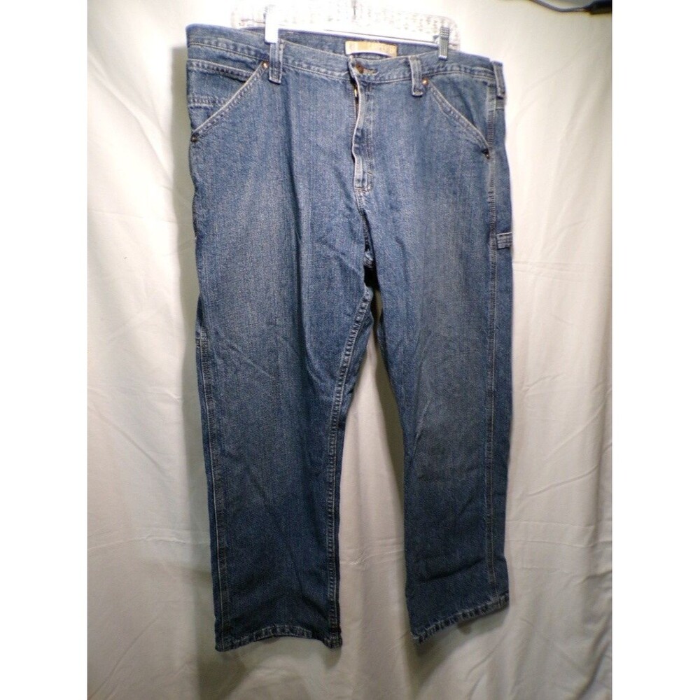 Lee Carpenter Relaxed Fit Men's Jeans Blue Denim 34x30 Utility Workwear